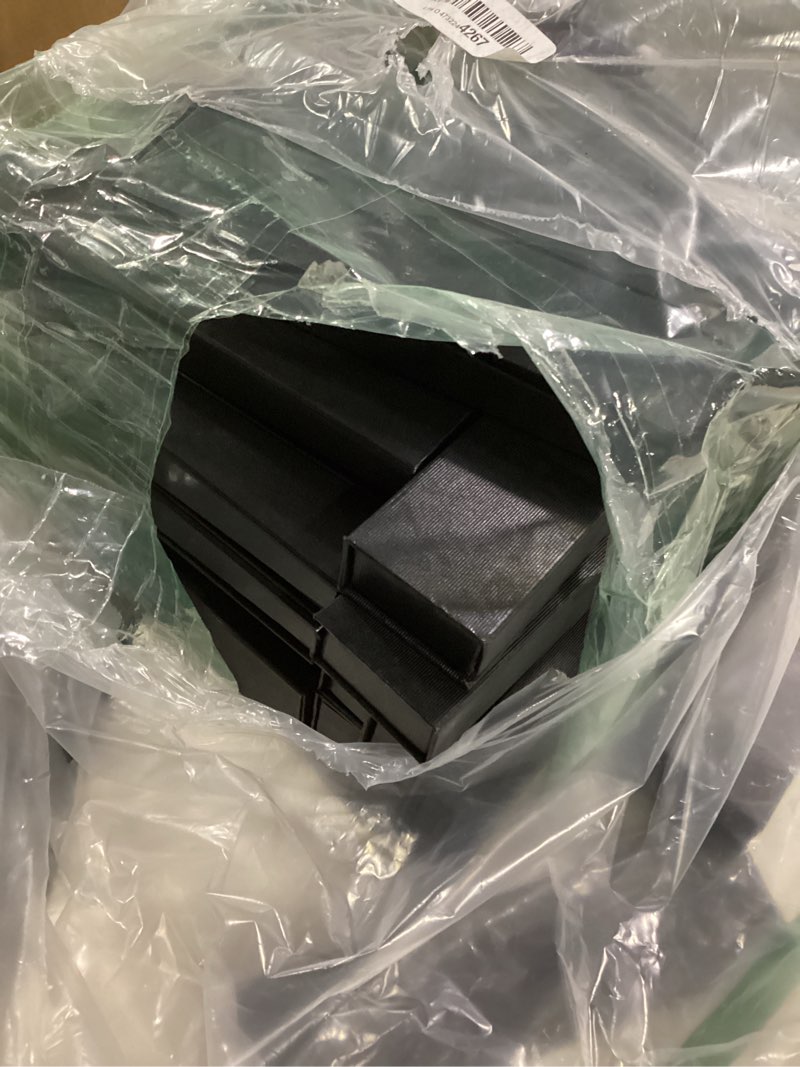 Condition photo showing Good Condition for benecreat 30pcs black jewelry gift boxes, 9.4x2.2x1.4inch rectangle cardboard jewelry case with velvet inner for wedding, birthday party, graduation, anniversary