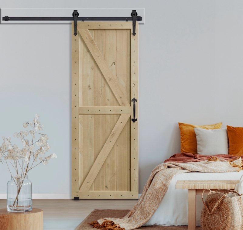 (Incomplete) Double Z Two Panel Barn Door