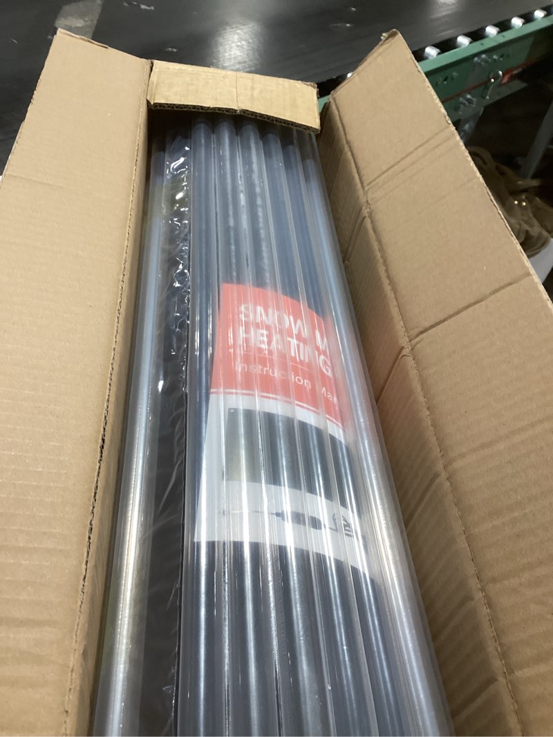 Condition photo showing New/Like New for HETFOENT 30x48in Heated Snow Melting Mats,No-Slip Rubber Heated Outdoor Mats,Snow and Ice Melting Mats for Winter Outdoor Stairs,Steps,Doorways,Walkways,Driveway,3 in/h Melting Speed