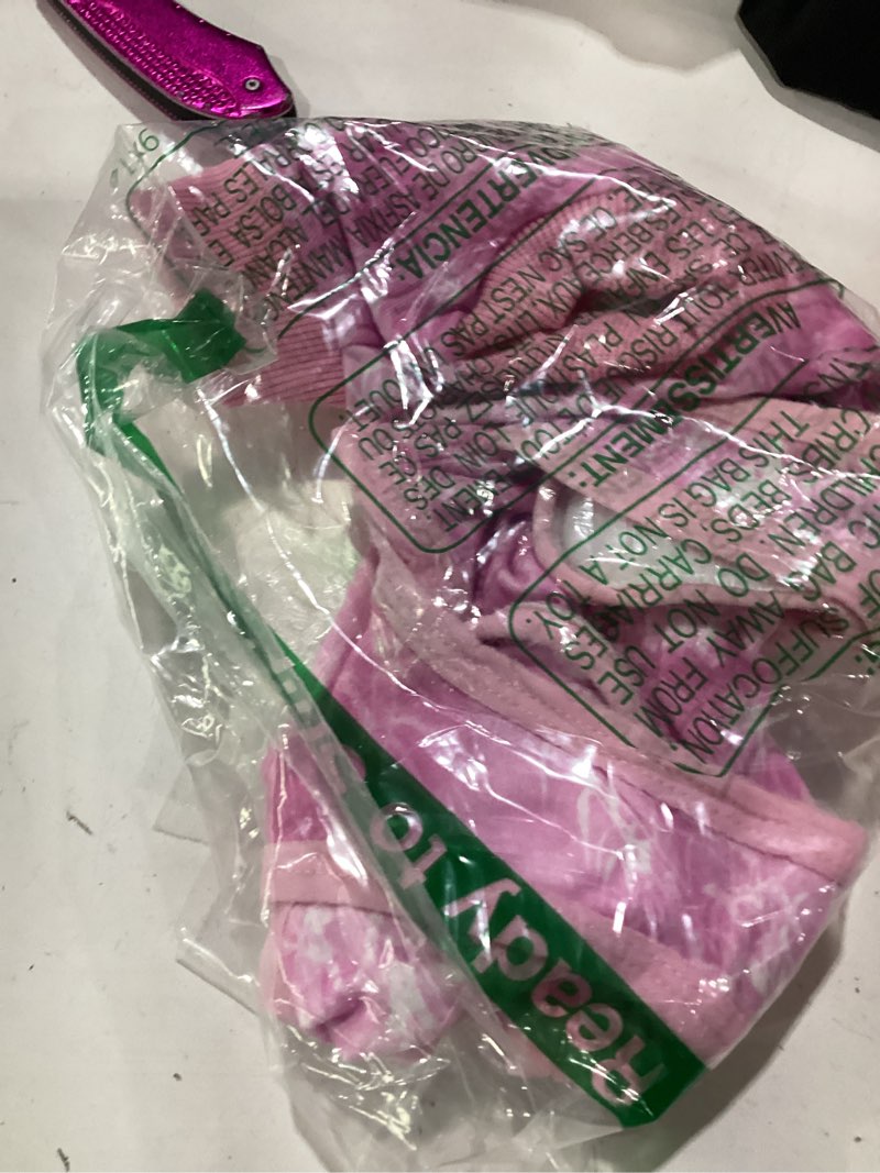Condition photo showing New/Like New for slowton dog surgery recovery suit - zipper on dog onesies after surgery for female male dogs, abdominal wounds bandages cone/e-collar alternative surgical body suit anti-licking (pink-tie dye,s) small 3.pink - 100% polyester