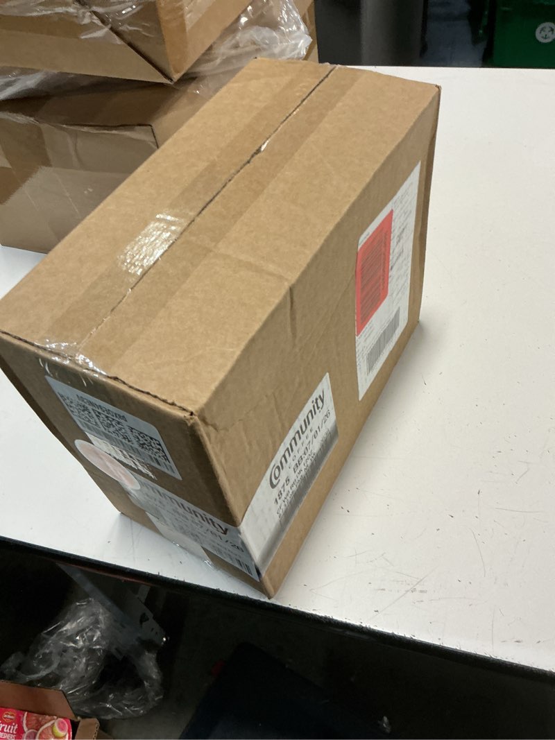 Condition photo showing New/Like New for (best by :07/01/2026) community coffee signature blend whole bean coffee, dark roast, 12 oz bag (pack of 6) signature blend 12 ounce (pack of 6)