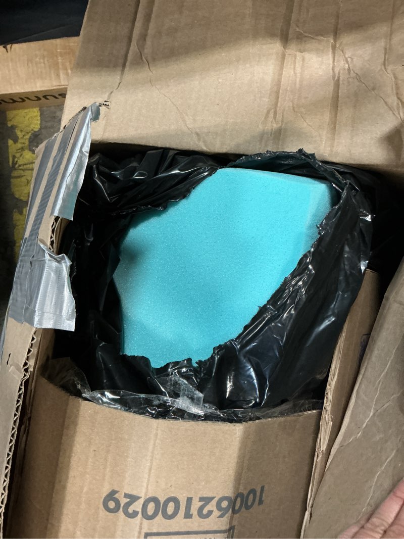 Condition photo showing As Is for VALUXE Queen Mattress Topper 4 Inch Cooling Gel Memory Foam, CertiPUR-US Certified Topper & Pad for Back Pain Relief, Soft Breathable Bedding with Pressure Relief (Blue) Queen 4 INCH