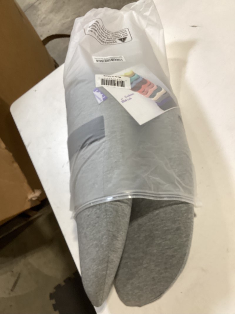 Condition photo showing Good Condition for c cushion lab extra dense lumbar pillow - patented ergonomic multi-region firm back support for lower back pain relief - lumbar support cushion with strap for office chair, car, sofa, plane - grey