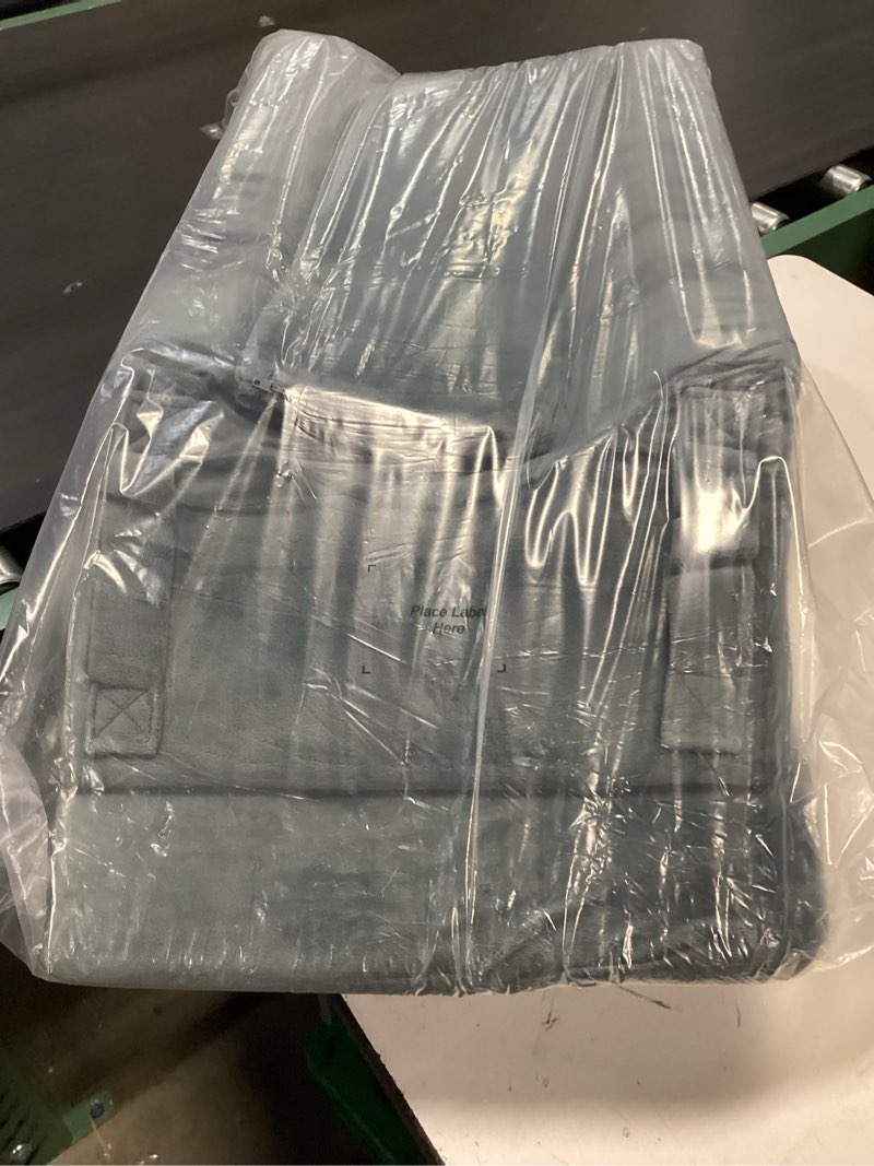 Condition photo showing Good Condition for KingPavonini 4-Height Adjustable Leg Elevation Pillows for After Surgery, Injuries, or Rest, Memory Foam Leg Pillows for Sleeping with 3 Handles and Insert Pad, Washable Velvet Cover Single Leg Grey