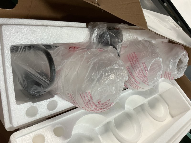 Condition photo showing Good Condition for quoizel melbourne 20-in 3 light matte black transitional bathroom vanity light