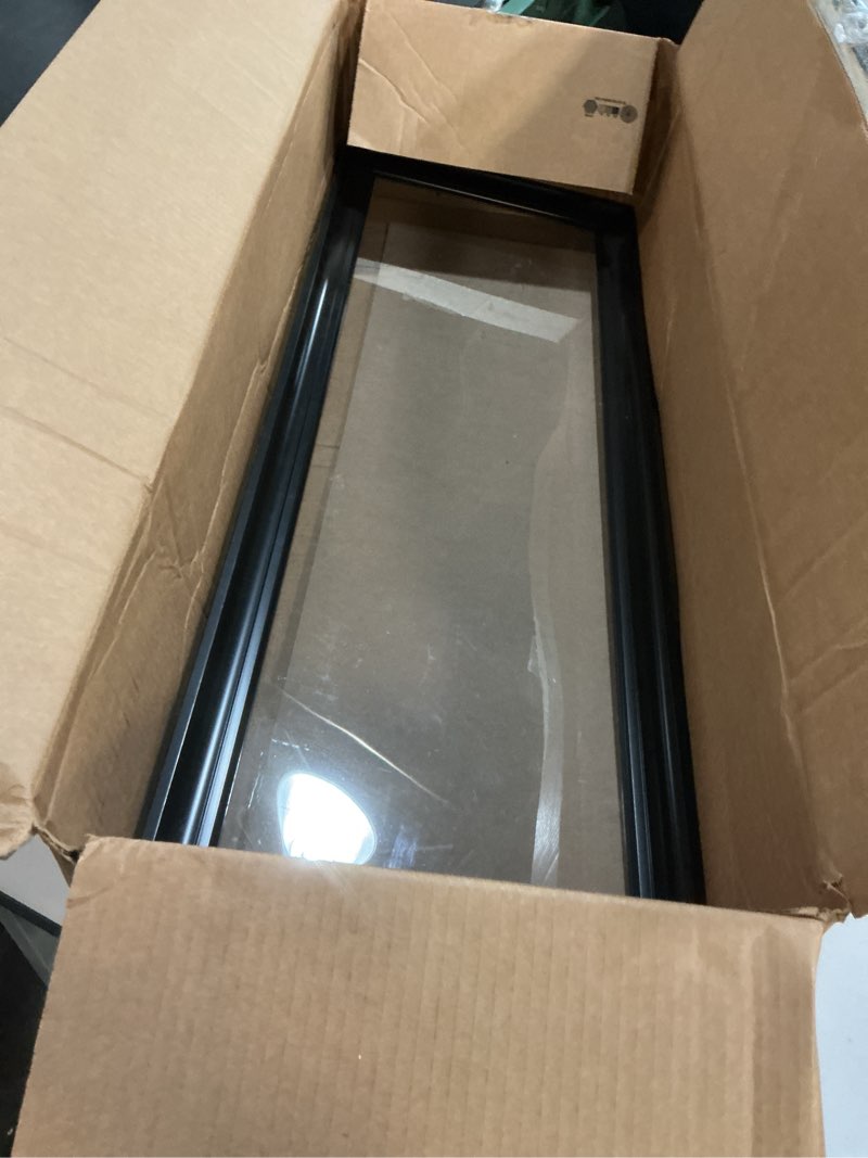 Condition photo showing As Is for Americanflat 20x40 Picture Frame with Polished Plexiglass - Black Picture Frame - Wide Photo Frames Made of Engineered Wood for Vertical or Horizontal Wall Display - Epic Collection - Black Black 20x40