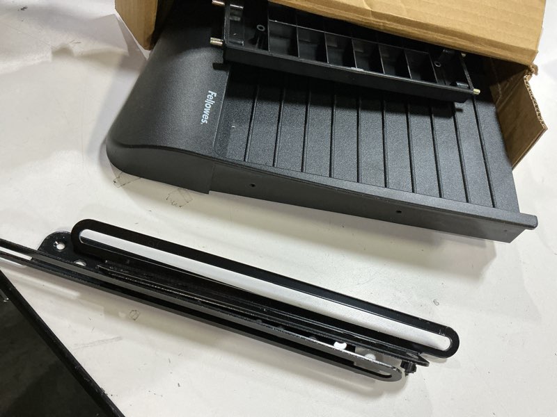 Condition photo showing Good Condition for Fellowes Office Suites Underdesk Keyboard Drawer, Black/Silver (9140305) (B0002LD0ZY)