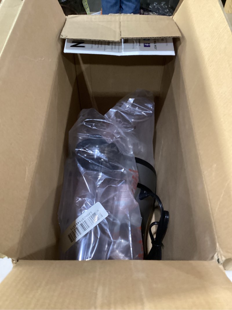 Condition photo showing As Is for *incomplete* Ninja BN301 Nutri-Blender Plus Compact Personal Blender, 900-Peak-Watt Motor, Frozen Drinks, Smoothies, Sauces & More, (3) 20 oz. To-Go Cups, (2) Spout-Lids (1) Storage-Lid, Dishwasher Safe, Silver