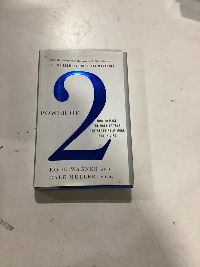 Condition photo showing As Is for (Similar To)Power of 2: How to Make the Most of Your Partnerships at Work and in Life