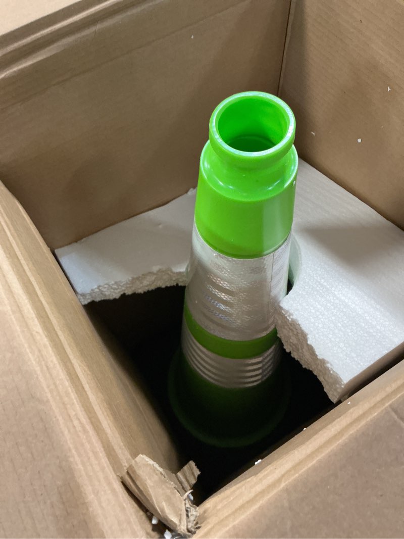 Condition photo showing Good Condition for besea 8pack 28\" inch traffic cones green safety cones with 6 inch reflective collar for construction driveway road parking use(8 pcs) 28 inch green 8