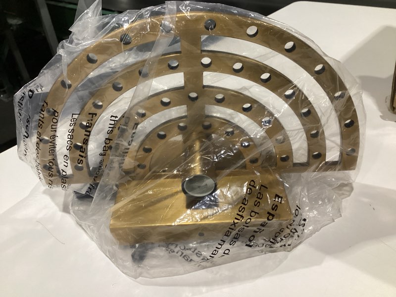 VACIMILE Vintage Large Wall Sconce Light 2-Light Modern Brushed Iron Black Wall Sconces with Clear C