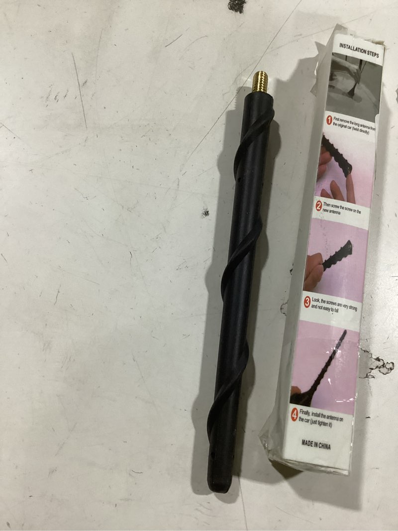 Condition photo showing New/Like New for BASIKER Antenna for Jeep Wrangler Gladiator JL JK JT Rubicon Sahara 2007-2025, Short Jeep Wrangler Unlimited Sport 4xe Willys Mojave Antenna Replacement, 7 Inch Jeep Wrangler Gladiator Accessories Black - Compatible with Jeep Wrangler 7 Inch