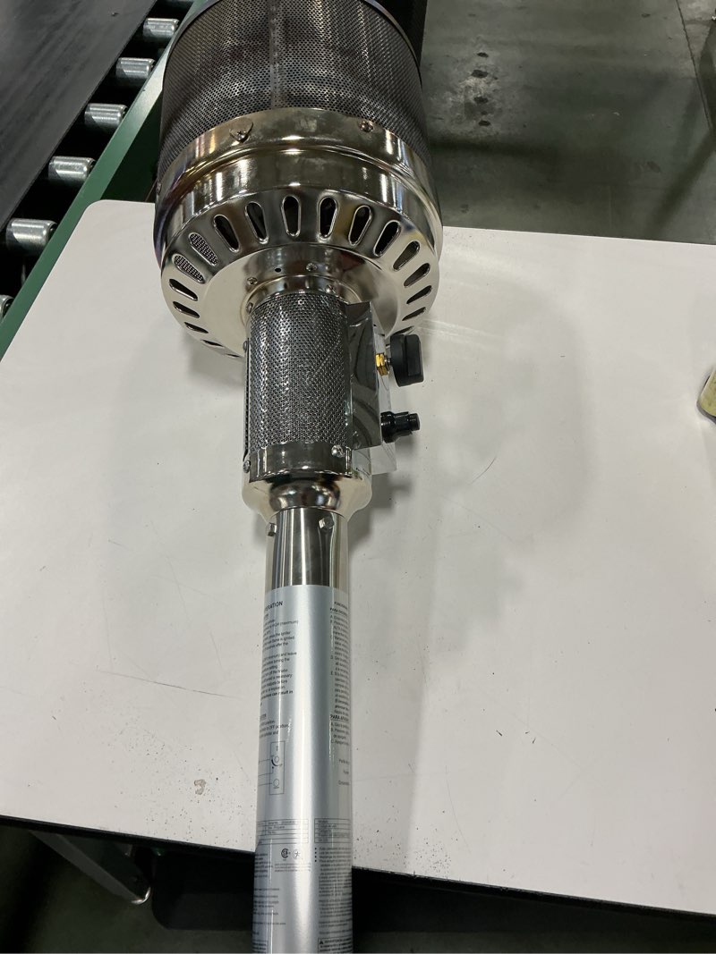 Condition photo showing As Is for Hiland THP-Burner Complete Burner Replacement Part, One Size, Grey Pole Burner Part