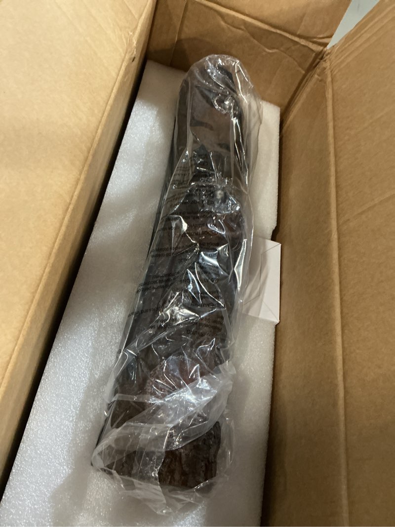 Condition photo showing New/Like New for electric fireplace logs realistic flame effect with candle led flame light usb powered electric fireplace insert log remote control home decoration 16 inches