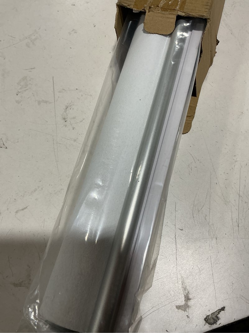 Condition photo showing New/Like New for genimo 100% blackout roller window shades, window blinds cordless with thermal insulated, uv protection fabric, mini french door blinds for home, office, bedroom, easy to install, grey, 42" w x 75" h a.grey | 100% blackout 42"w x 75"h