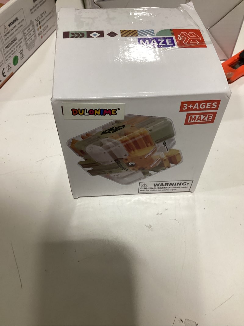 Condition photo showing New/Like New for DULONIME 3D Cube Puzzle for Kids 3-5 8-12, Education Sensory Toys with Color-Match Ball, Birthday Gift for Adults Kids 8 9+ Year Old Boy