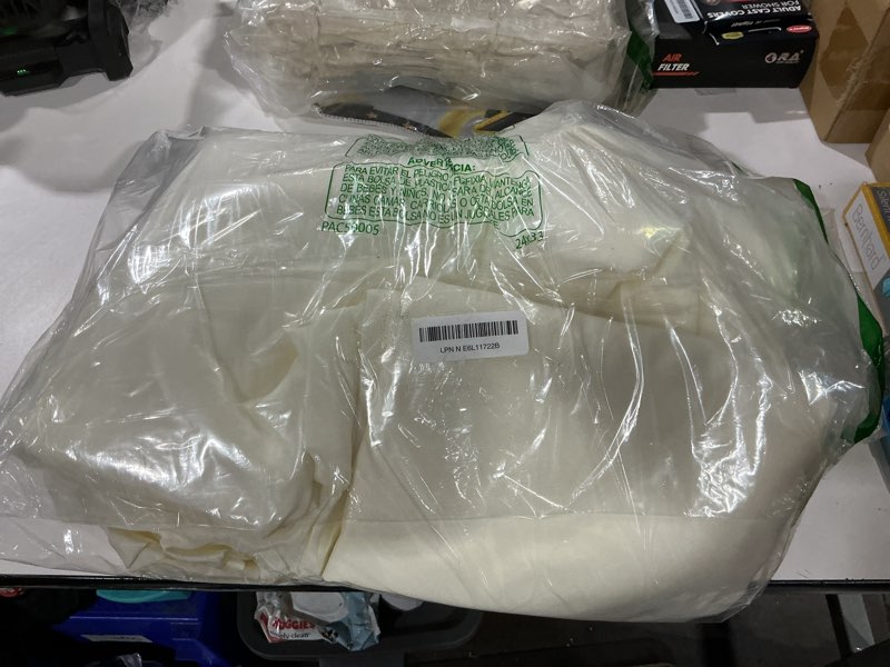 Condition photo showing Good Condition for bestvip 6 pack 120" ivory round tablecloths | fits 48"-78" tables | polyester washable fabric for wedding, party, buffets,banquet, restaurant ivory 120"-6 pack