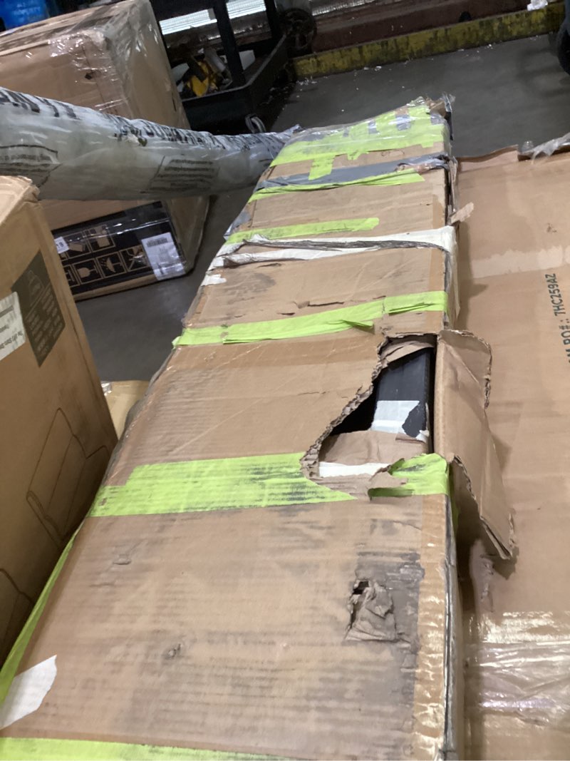 Condition photo showing As Is for vevor pallet forks, 4000 lbs clamp on pallet forks, 60" total length heavy duty pallet forks with ad