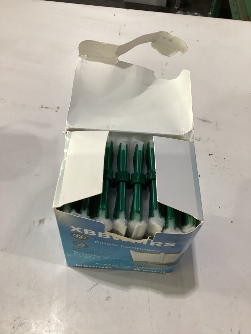 Condition photo showing Good Condition for xbbwmrs 8 count medium filter cartridges compatible with tetra whisper bio-bag filters medium replacement filter cartridges for whisper reptofilter and 10i iq10 pf10 power filters -ready to use m-8pack