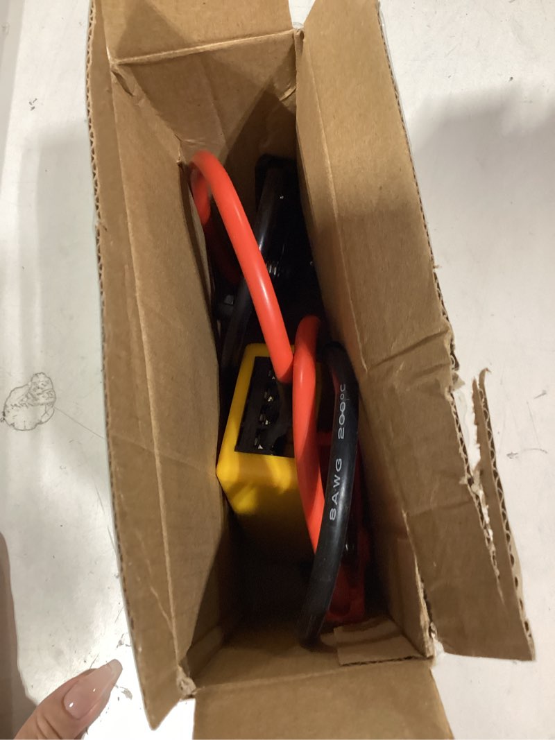 Condition photo showing Good Condition for battery jumper cables compatible with de.walt battery jumper cables, automotive booster cable for car jump starting using tool 8awg 2.02ft