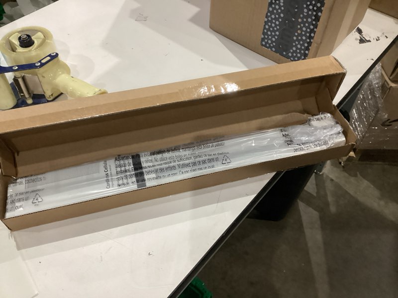Condition photo showing Good Condition for lazblinds cordless cellular shades, blackout privacy honeycomb shades for home, thermal insulation noise reduction blinds for windows, 21'' w x 36'' h, white blackout-white 21'' w x 36'' h