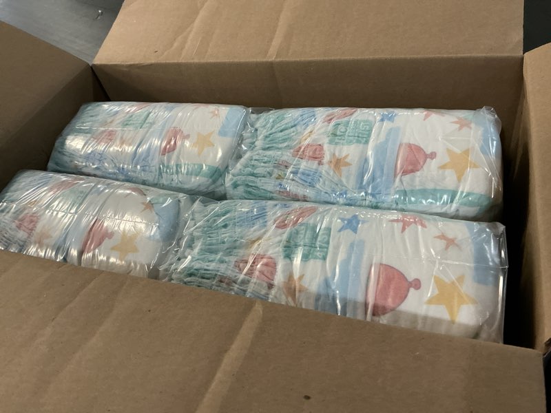 Condition photo showing New/Like New for Pampers Training Pants - Easy Ups Boys & Girls Bluey - Size 4T-5T, 104 Count, Children's Potty Underwear (Packaging May Vary) 4T-5T 104