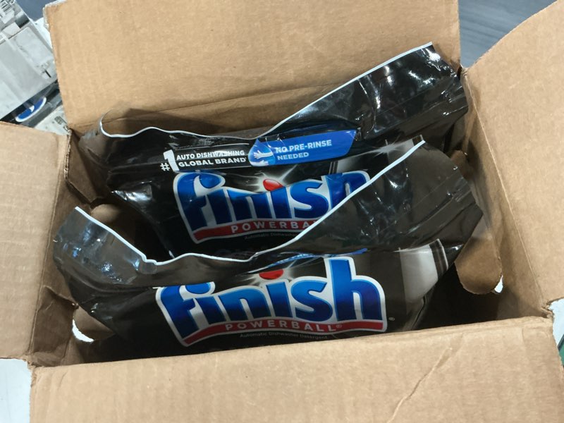 Condition photo showing Good Condition for finish powerball quantum dishwasher detergent  50 tabs (pack of 2)