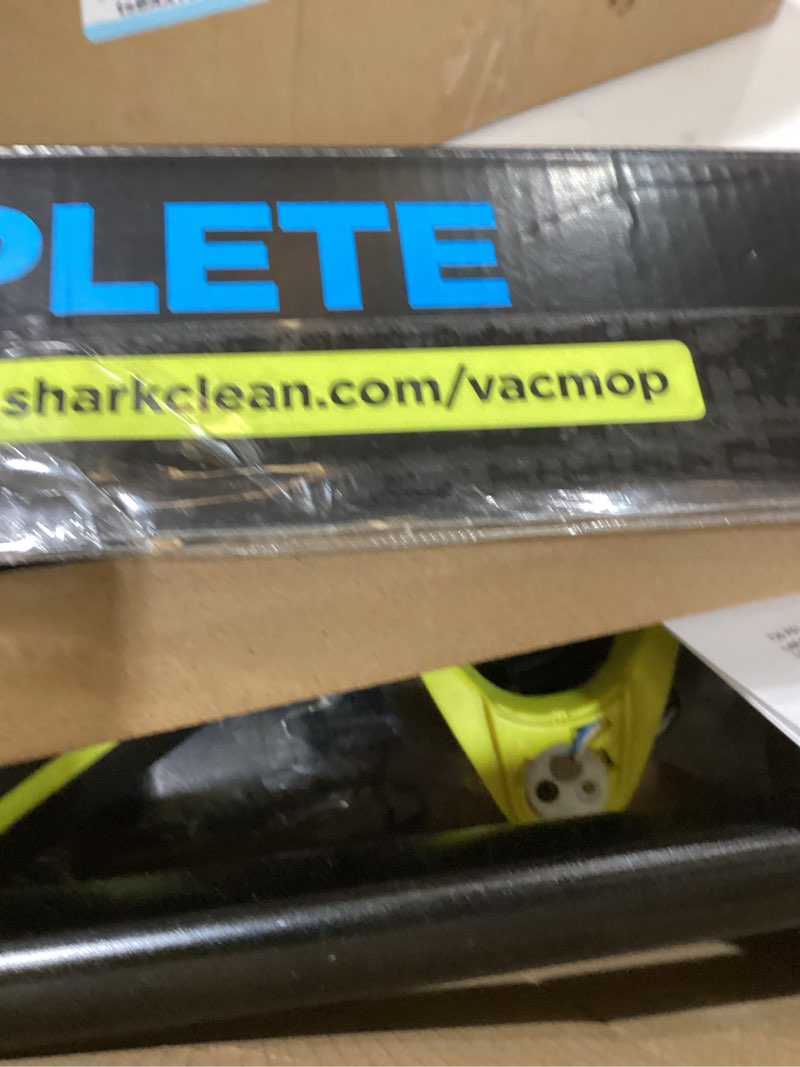 Condition photo showing New/Like New for Shark VACMOP Reveal New Cordless Hard Floor Cleaner, Vacuum & Spray Mop, Powerful Suction, Lightweight, Illumination Light, Includes 4 Disposable Pads, 12oz Pet Multi-Surface Cleaning Solution, VM401