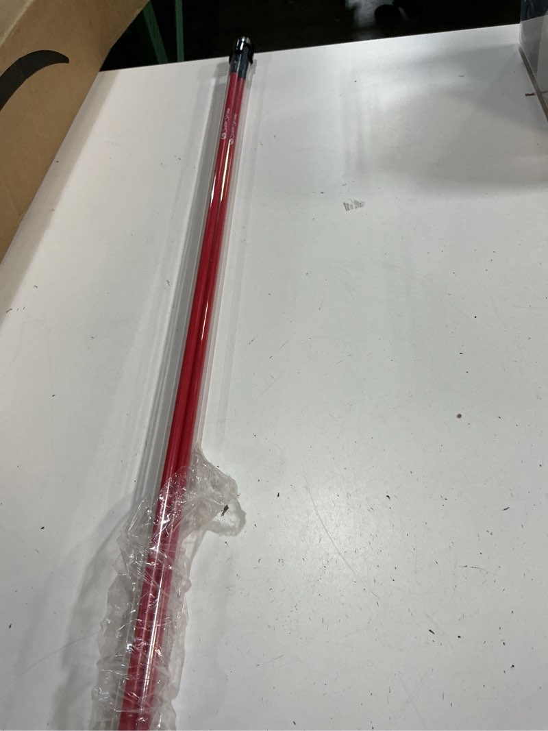 Condition photo showing Good Condition for superstroke golf alignment sticks 45" fiberglass rods, full swing training aid kit, help's with posture correction and shot accuracy red 45