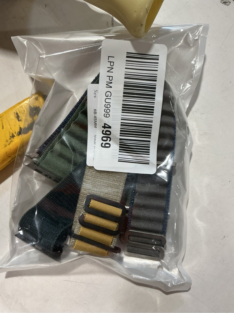 Condition photo showing New/Like New for vixjimono alpine loop band compatible with apple watch band 49mm 46mm 45mm 41mm 44mm 40mm 42mm 38mm men women, nylon sport loop bands for apple watch ultra 2&1 iwatch series11 10 9 8 7 se 6 5 4 3 2 1 3-indigo/black/blue&gray 44mm/45mm/46mm/49mm/42mm(series 3 2 1) similiar product