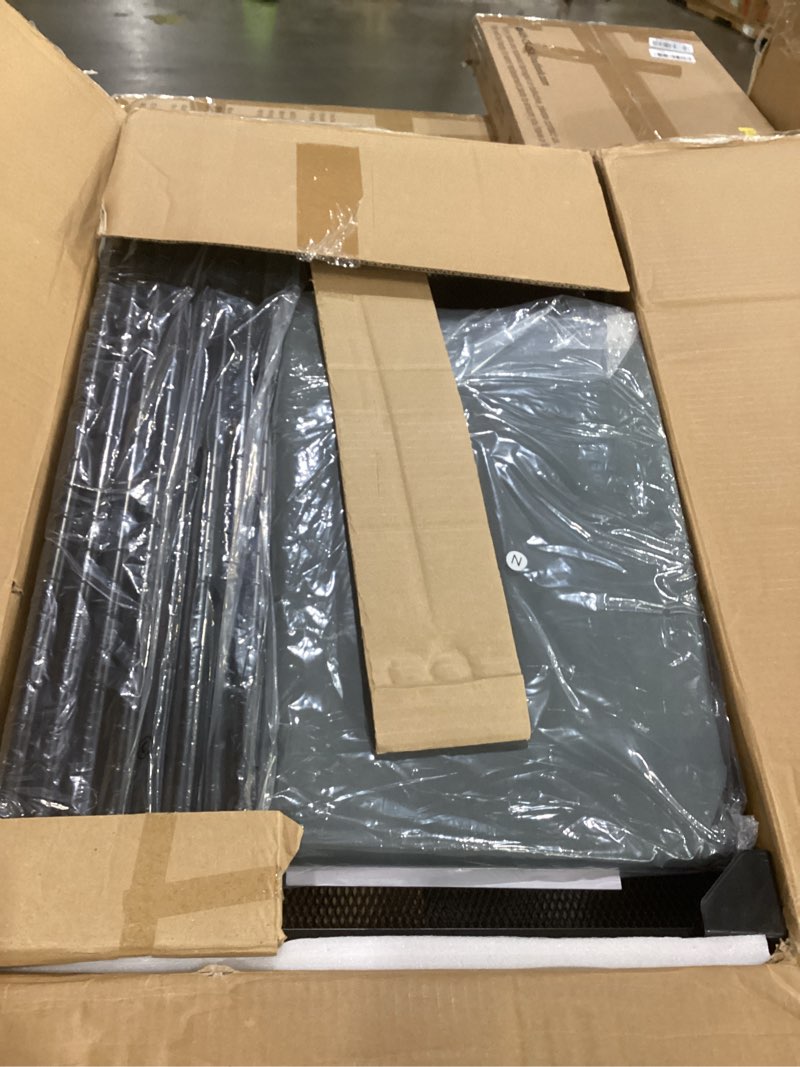 Condition photo showing Good Condition for LEHOM G6C Heavy Duty Clothes Rack with Cover, Wire Garment Rack for Hanging Clothes, Compact Closet Storage Clothing Rack with Oxford Fabric Cover, Adjustable Hanging Clothes Racks for Bedroom Black+gray G6C