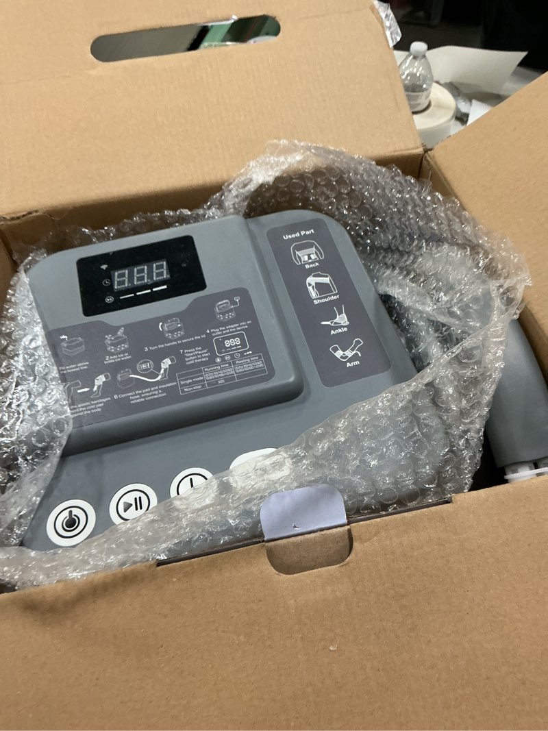 Condition photo showing Good Condition for Cold Therapy Machine,Programmable Timer Knee Ice Machine with Silent Pump,Knee Replacement System for Cryotherapy Pain Sports Injuries,Ice Therapy Ankle/Leg/Shoulder/Back/Hip