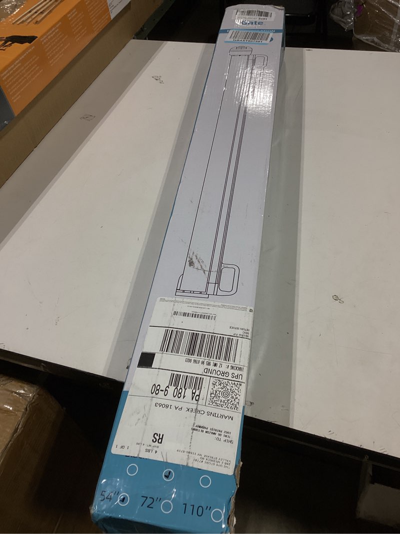 Condition photo showing Good Condition for retractable baby gates no drilling, probebi retractable dog gate for the house extends to 54" wide 33" tall, gates for baby indoor, stair gate for outdoor, staris, hallways, doorways, deck, porch a-white 33" tall x 54" wide-no drilling