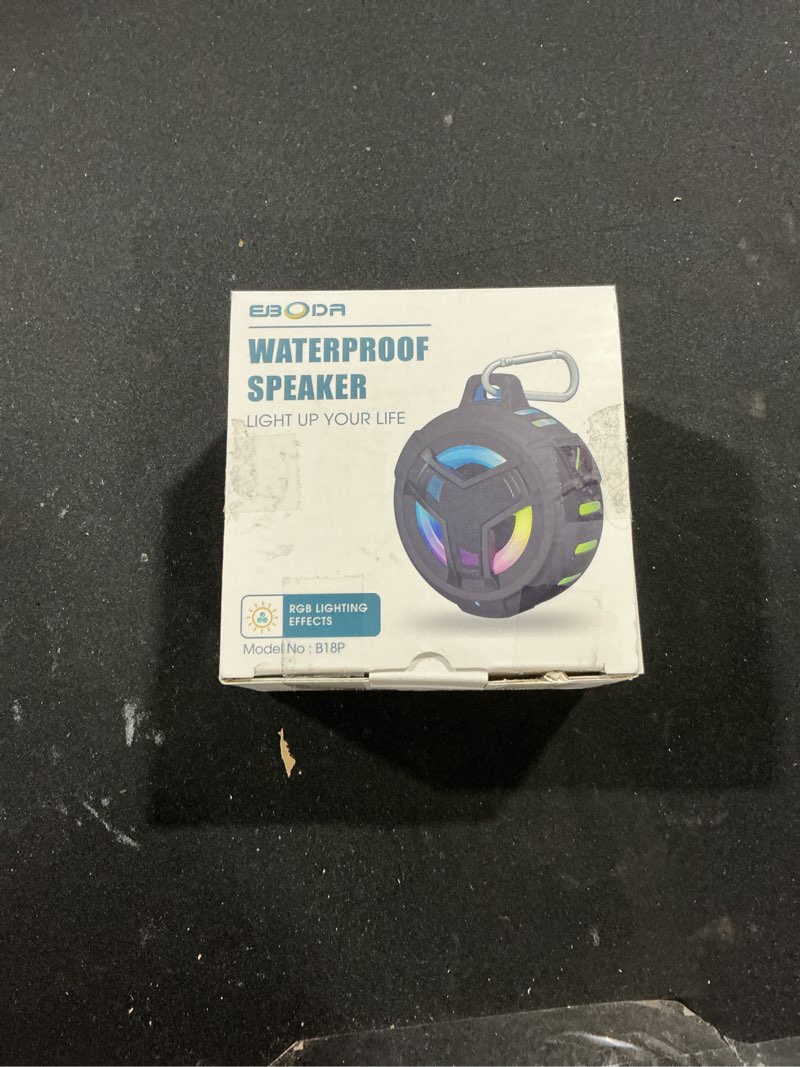 Condition photo showing Good Condition for EBODA Bluetooth Shower Speaker, Portable Bluetooth Speakers, IP67 Waterproof Wireless Speaker with L