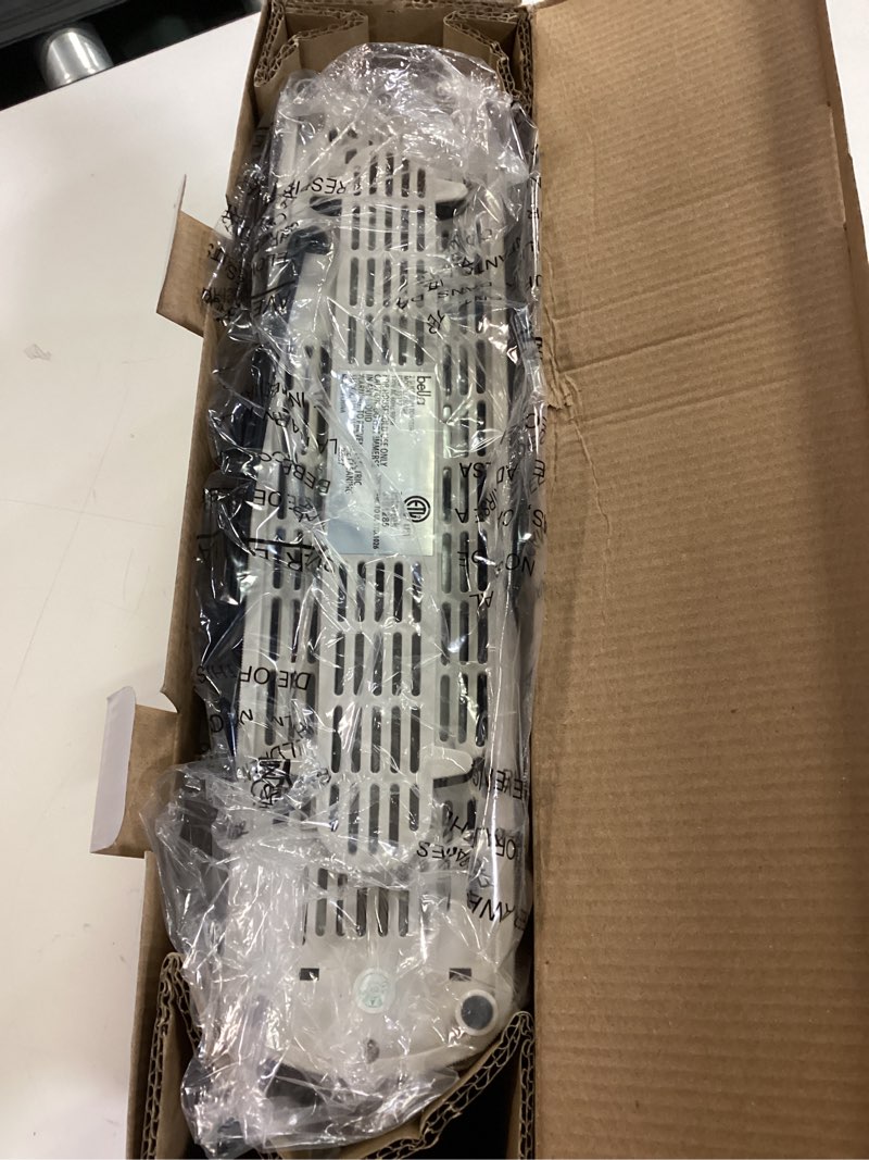 Condition photo showing New/Like New for bella 2 Slice Slim Toaster, Fits-anywhere™ Kitchenware, 6 Setting Shade Control with Reheat & Cancel Buttons, Fits sourdough, 10” Long Slot, Anti Jam & Auto Shutoff, 900 Watt, Oatmilk 2 Slice Oatmilk