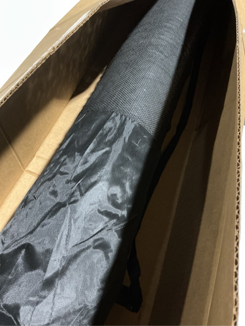 Condition photo showing Good Condition for HAPBEAR Extra Large Yoga Mat - 72"x48"/78"x54", 1/4" & 1/3" Thick, Non-Slip, Durable, Eco-Friendly, Wide Exercise Mat for Home Workouts, Yoga, Pilates, Stretching, Meditation (Barefoot Exercise) 78"x54"- Black 6MM