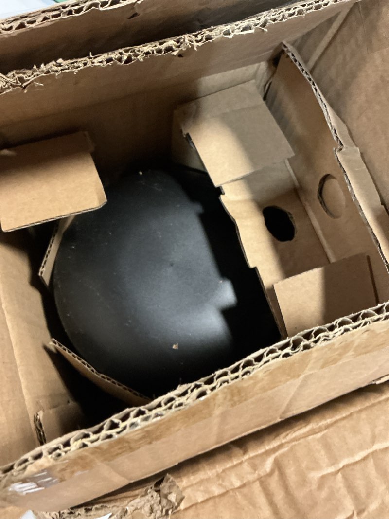 Condition photo showing Good Condition for adesso cordless table lamp with 3-level touch dimmer & built-in rechargeable battery – 10" tall touch lamp, black finish