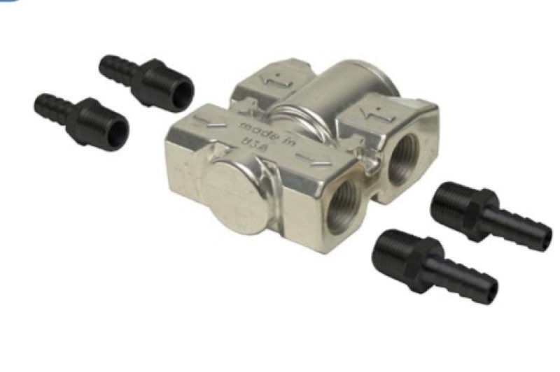 Derale 13011 Fluid Control Thermostat Kit,Silver