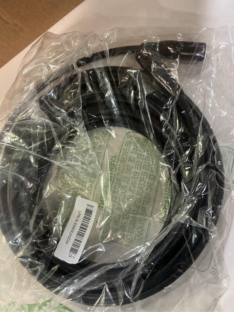 Condition photo showing New/Like New for cable matters shielded cat6 ethernet cable compatible with ethercon rj45 connectors in black - 30 ft for professional audio, video, and networking applications