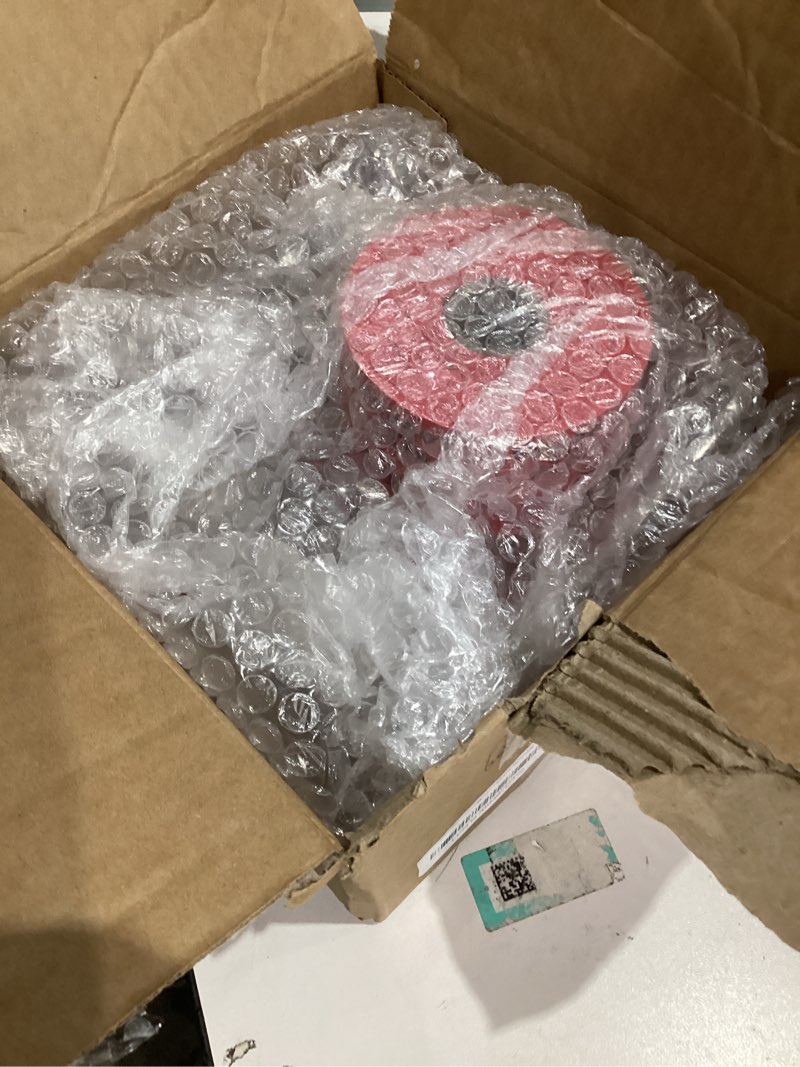 Condition photo showing New/Like New for Acrylic Raffle Drum, Clear Raffle Ticket Box Drum Spinner Cage with 1000 Tickets Single Roll for Games Classroom Activities Sports Events Social Contact(Red,Small) Red Small