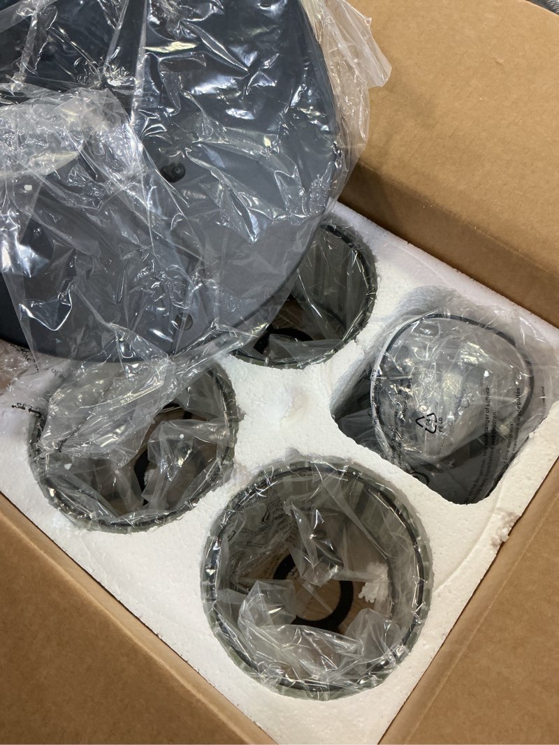 Condition photo showing Good Condition for 3-Light Crystal Semi Flush Mount Ceiling Light, Black Kitchen Lighting Fixtures Ceiling, Modern Hallway Light Fixtures with Clear Crystal Shades, Close to Ceiling Lamp for Bedroom Foyer Entryway