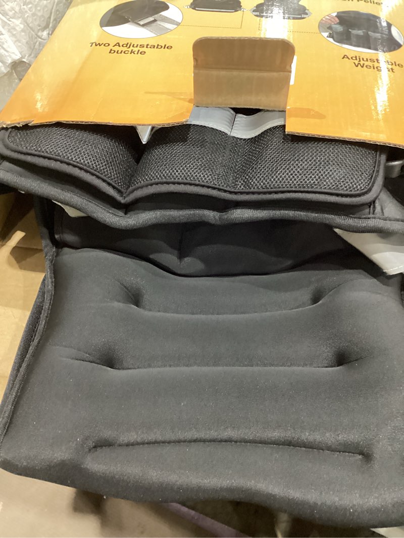 Condition photo showing Good Condition for fuff weighted vest woman, 4-10/11-20/20-32 lb adjustable weight vest for women men, female strength training body vest for walking exercise running workout black 20-32 lb