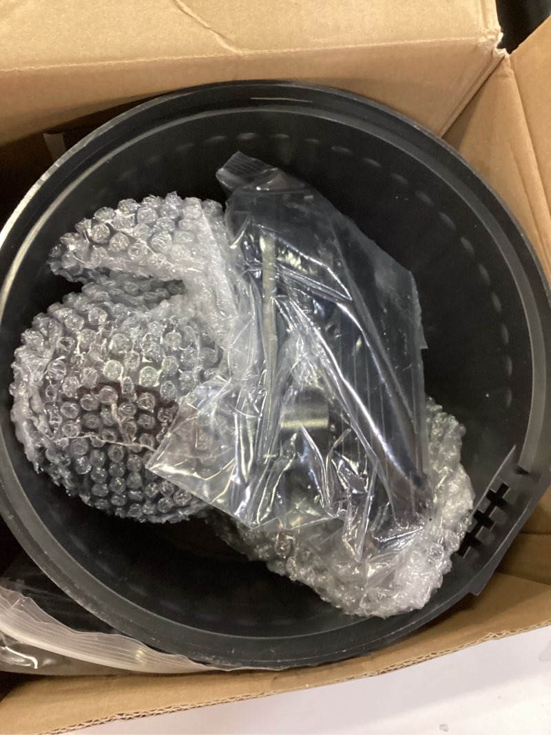 Condition photo showing Good Condition for 2pcs 7.9 inch solar lights planter dual-sided 3000k warm white lighting, 2 in1 (wall/stand) flower pots, auto on/off ip65 solar post light with planter waterproof for yard, patio, porch, pathway decor