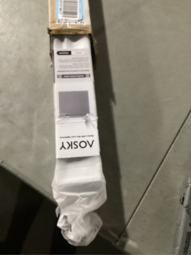 Condition photo showing Good Condition for aosky blackout roller shades cordless blinds for windows, free-stop shades with valance, thermal insulated fabric, uv protection, natural woven blinds for home and office (36.5" w x 72" h, white) white 36.5"w x 72"h