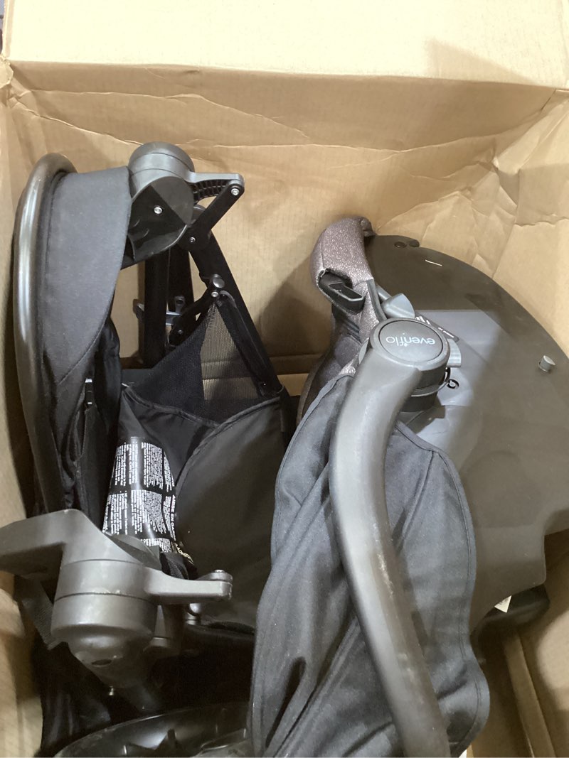 Condition photo showing Good Condition for evenflo pivot modular travel system with litemax preemie and infant car seat (casual gray)