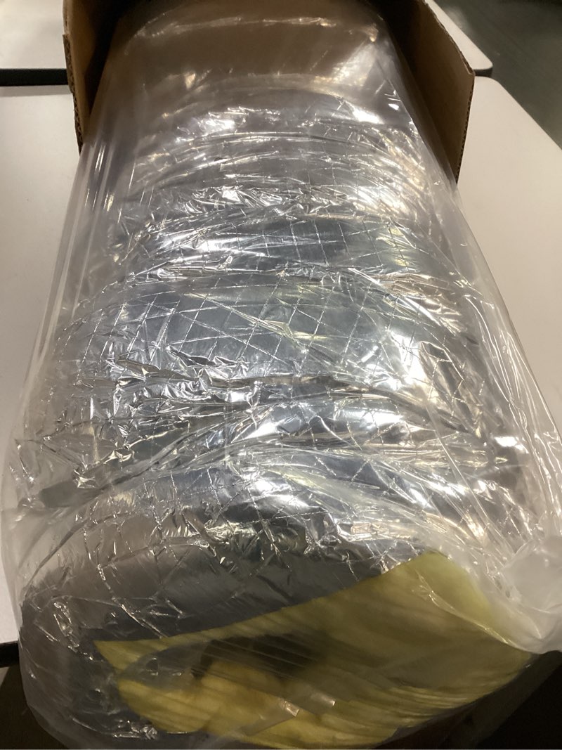 Condition photo showing Good Condition for 6 Inch 25 Feet Insulated Flexible Duct R4.2 | High-Efficiency Thermal Insulation | Suitable for Heating & Cooling