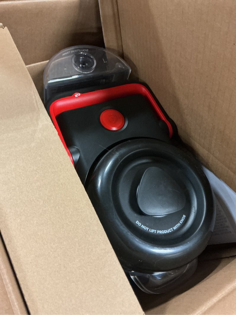 Condition photo showing As Is for dirt devil bagless corded standard filter spot cleaner