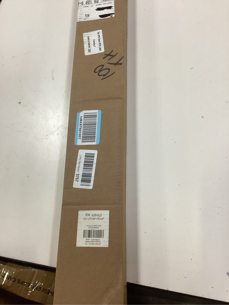 Condition photo showing New/Like New for lazblinds no tools no drill cordless cellular shades, light filtering honeycomb shades for home, thermal insulation blinds for windows, 33" w x 64" h, beige light filtering-beige 33" w x 64" h