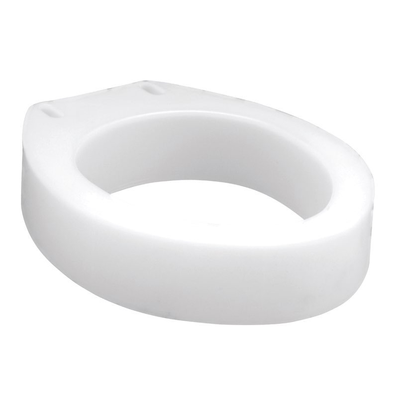 carex b306 elongated toilet seat elevator/riser 
