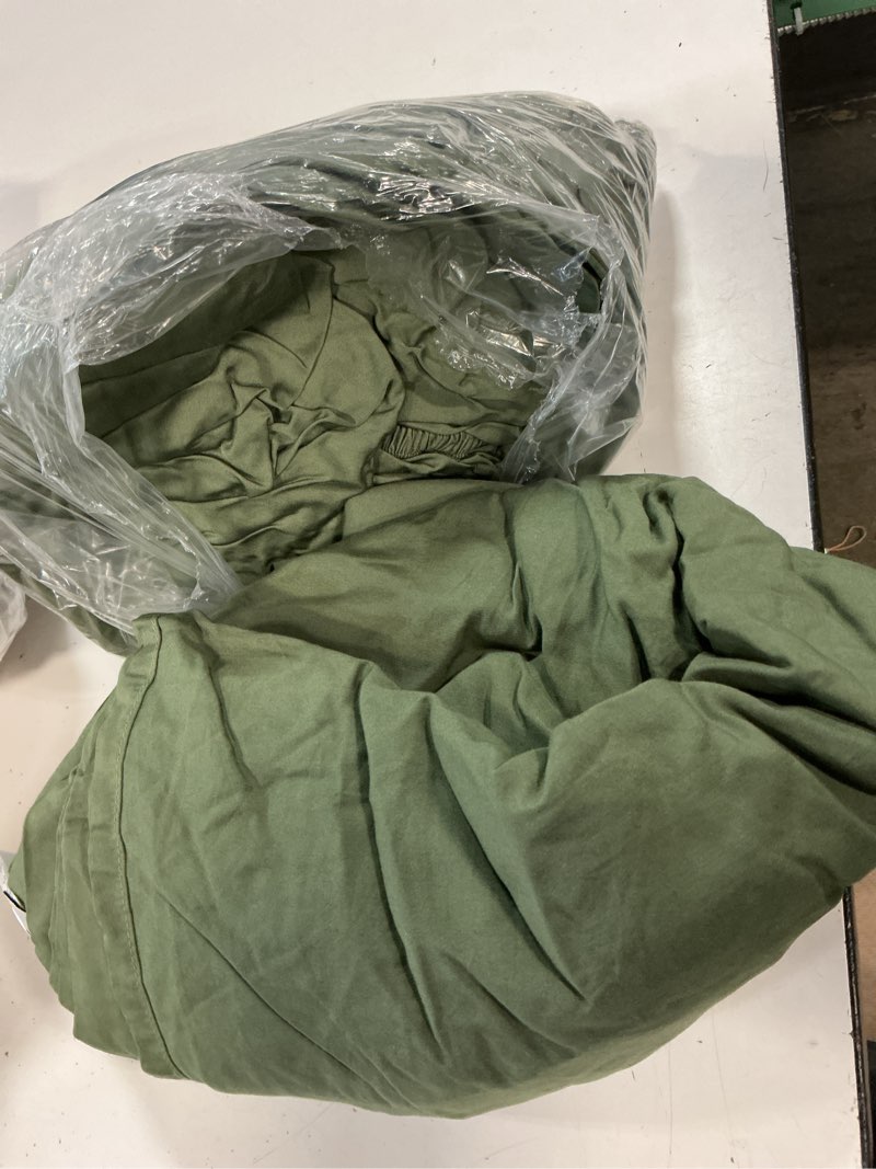 Condition photo showing Good Condition for bamboo sheet set, queen, olive